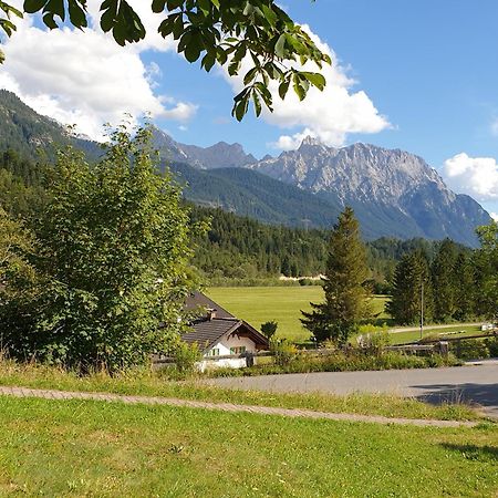 Ferienwohnung Haus Abendsonne Familie Druxes Krün Exterior foto