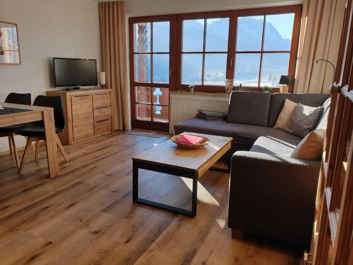 Ferienwohnung Haus Abendsonne Familie Druxes Krün Exterior foto