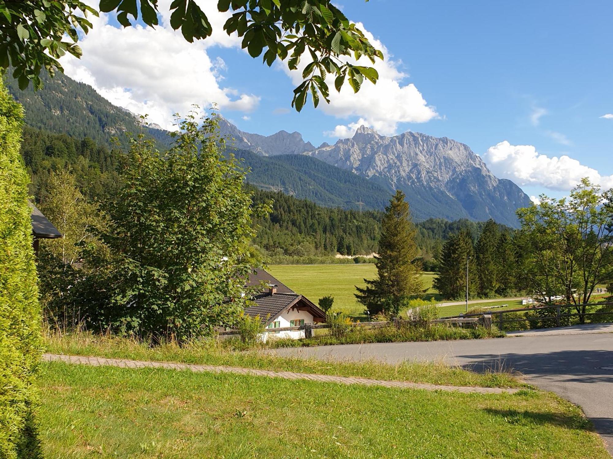 Ferienwohnung Haus Abendsonne Familie Druxes Krün Exterior foto