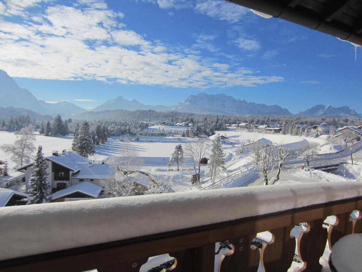 Ferienwohnung Haus Abendsonne Familie Druxes Krün Exterior foto